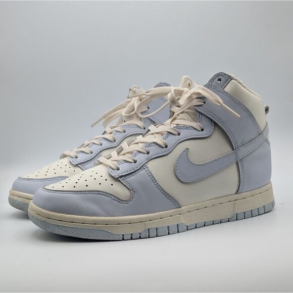 Nike Dunk High "Football Grey", Sail, & Pale Ivory Sneakers Women's Size 8 - Picture 1 of 5